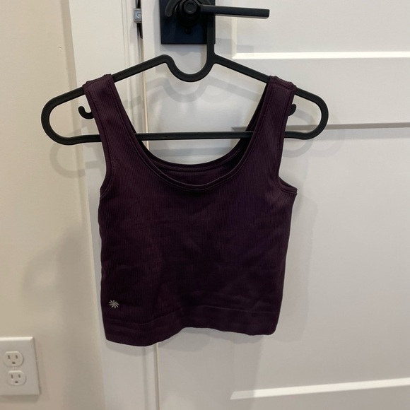 Athleta Seamless Scoop Crop Tank - Picture 3 of 5
